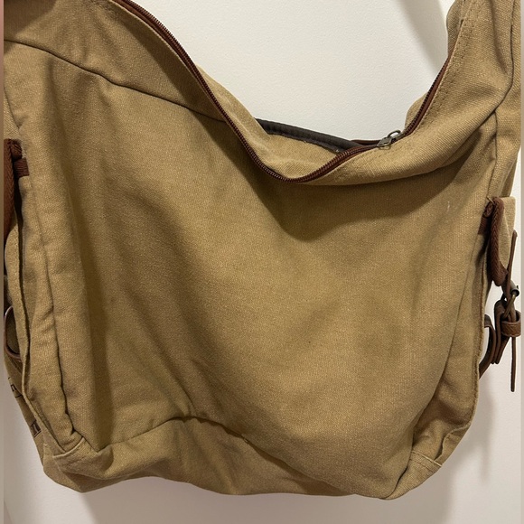 M&M'S (EUC) Beige and Brown Messenger Bag - Picture 8 of 11